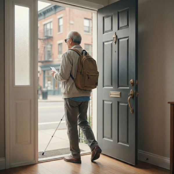  アプリ画面：ユーザーの興味に基づいたおすすめの外出スポットが表示されている様子